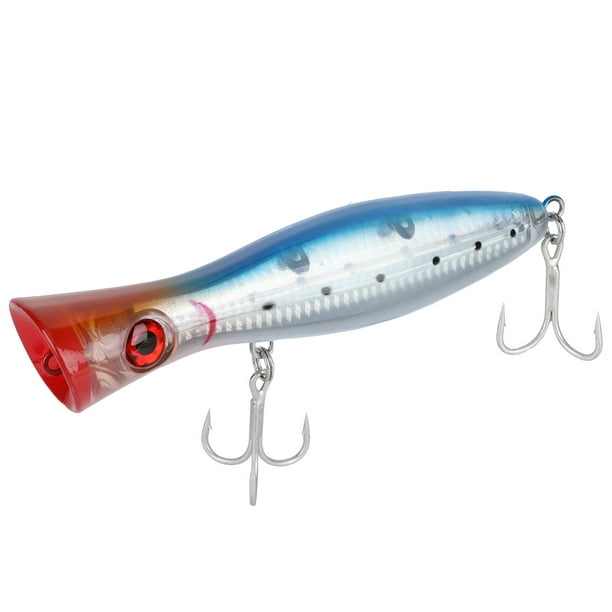 Tbest Saltwater Fishing Lures, Topwater Fishing Lure Popper Bait For Pond  River Freshwater Saltwater 