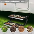 thumbnail image 5 of Yuyamidu Mountain RV Step Covers Rugs Fashion RV Carpet Stair Covers with Hook and Loop Washable RV Step Rug 4 Pack Outdoor Step Mats for Mobile Home, Campers, 5 of 7