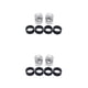 thumbnail image 1 of Juego de 4 Neumáticos RC Tholdsy Drifting Plata, 1 of 6