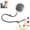 Gray, variant on Smart Tiny Fetch Dog Toy, Interactive Cat Toys Ball with Smart Motion Sensor and Auto-Dodging for Kitten Pet Cats Dogs