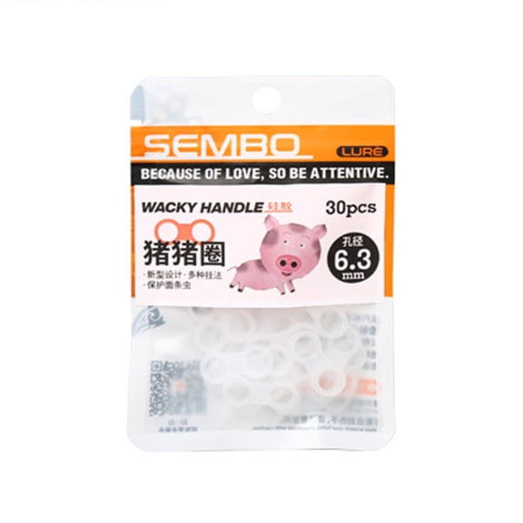 Fishing Accessories 4.5mm / 6.3mm Protections Rings for Wacky Rigs Senko Baits