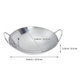 thumbnail image 2 of TABLZONE Portable Stainless Steel Cooking Pot with Spill Proof Feature for Home and Camping, 2 of 8