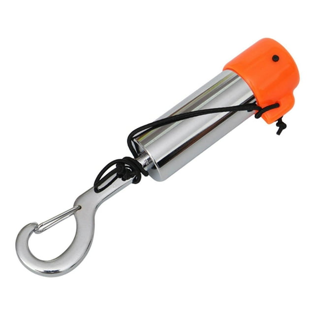 Scuba Diving Safety Tank Rattle Stick Signal Bell with Diver Communication Stick Wrist Strap Hook Type