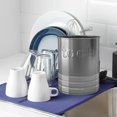 thumbnail image 3 of Stainless steel 2QT Utensil organizer Tools Caddy, Flatware Caddy Organizer for Kitchen Countertop Storage Dining Table Comfortable, utensil organizer for Kitchen Counter Matt/shiny, 3 of 4