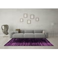 thumbnail image 3 of Ahgly Company Indoor Rectangle Abstract Pink Modern Area Rugs, 5' x 7', 3 of 4