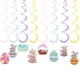 thumbnail image 1 of Fiesta De Pascua Remolino Huevo Espiral Colgante Ligero Duradero Pascua Colgante Remolino Decoraciones De Techo Vogacara HA043572-01, 1 of 5