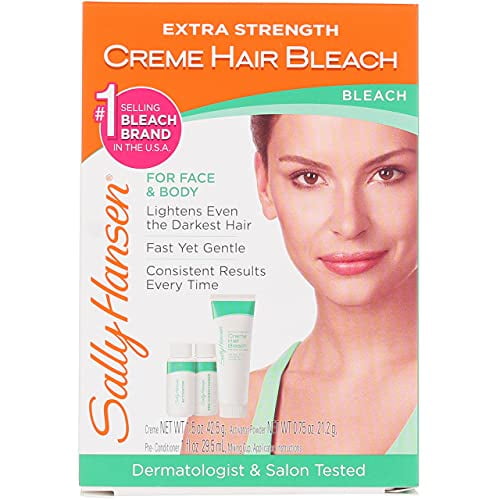 Sally Hansen Extra Strength Creme Hair Bleach For Face & Body, 1.5 oz