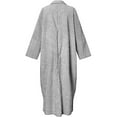 thumbnail image 3 of utcoco Womens Striped Long Sleeve Dress Casual Loose Shirt Dress, 3 of 4