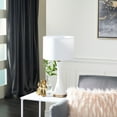 thumbnail image 2 of CosmoLiving by Cosmopolitan White Ceramic Room Table Lamp, 14" x 13" x 25", 2 of 8