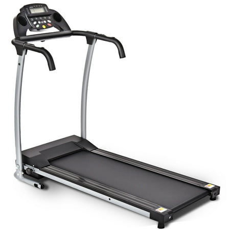 Costway 800W Folding Treadmill Electric Portable Motorized Power Running Fitness Machine w/support
