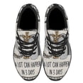 thumbnail image 2 of EaStr A Lot Can Happen In Days Shoes Sneakers Black Size 13, 2 of 7