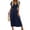Dark Blue, variant on CIENVNSTG Women's Fashion A-Line Summer Dress Casual Flowy Dress for Everyday Wear