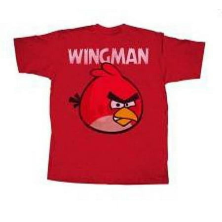 Wingless T-Shirt [Red, Adult Small]