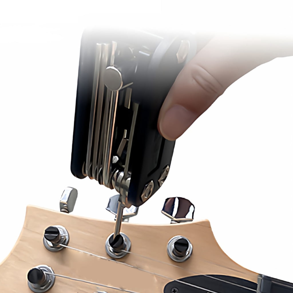 Compact 13 In 1 Musical Instrument With Multiple Screwdrivers for Guitar Bass And Effects Pedals Enduring