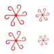 thumbnail image 1 of 5pc Fixing Clip Climbing Support Frame Flower Folding Frame, 1 of 7