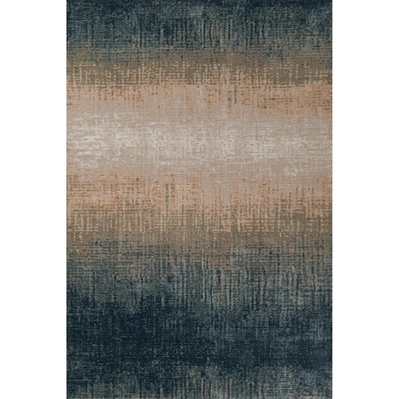 Momeni Genevieve Ombre Area Rug, 1'10" X 2'10", Blue