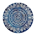 thumbnail image 4 of WYYP Round Tablecloth Waterproof Polyester Fiber Outdoor Picnic Camping and Indoor Kitchen Dining Party White, 4 of 8