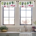thumbnail image 4 of LALILO Kitchen Curtain Valance Ancient Turkey Turkey Landscape Rod Pocket Window Curtain 52"x 18" Set of 2, 4 of 7