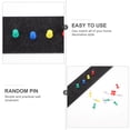 thumbnail image 2 of MasteelfCA 5 Pcs Felt Message Boards Bulletin Boards Stickers Felt Bulletin Board Bar Strip, 2 of 8