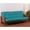 Aqua Blue, variant on Blazing Needles Renewal 6-inch Twill Full-size Futon Mattress - Toffee - Toffee