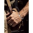thumbnail image 5 of Bandmax 7MM Cuban Chain Bracelet for Men 8.3" Stainless Steel Hand Bracelets Gift with Card To Son Graduation Birthday Father's Day, 5 of 9