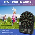 thumbnail image 4 of Electronic Dartboard -Game Set Automatic Scoring -Plate Board Sound Prompt Office Family Toys, 4 of 9