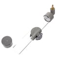 thumbnail image 1 of UPOUART Birds Water Dispenser Light Grey Non Toxic Plastic Daily Use 1Set, 1 of 5