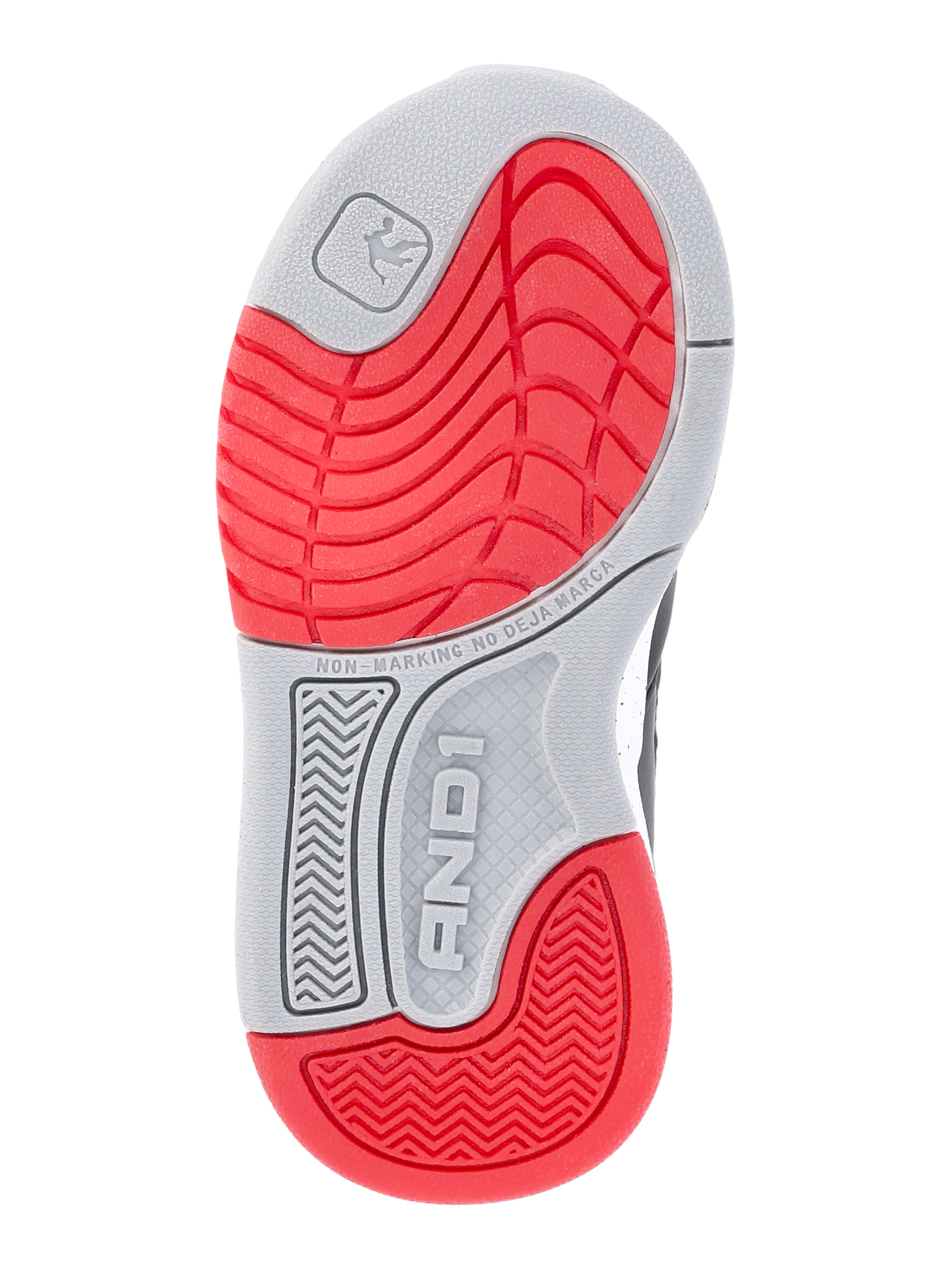 AND1 Toddler Boys Lace-Up Athletic Sneakers, Red photo 5