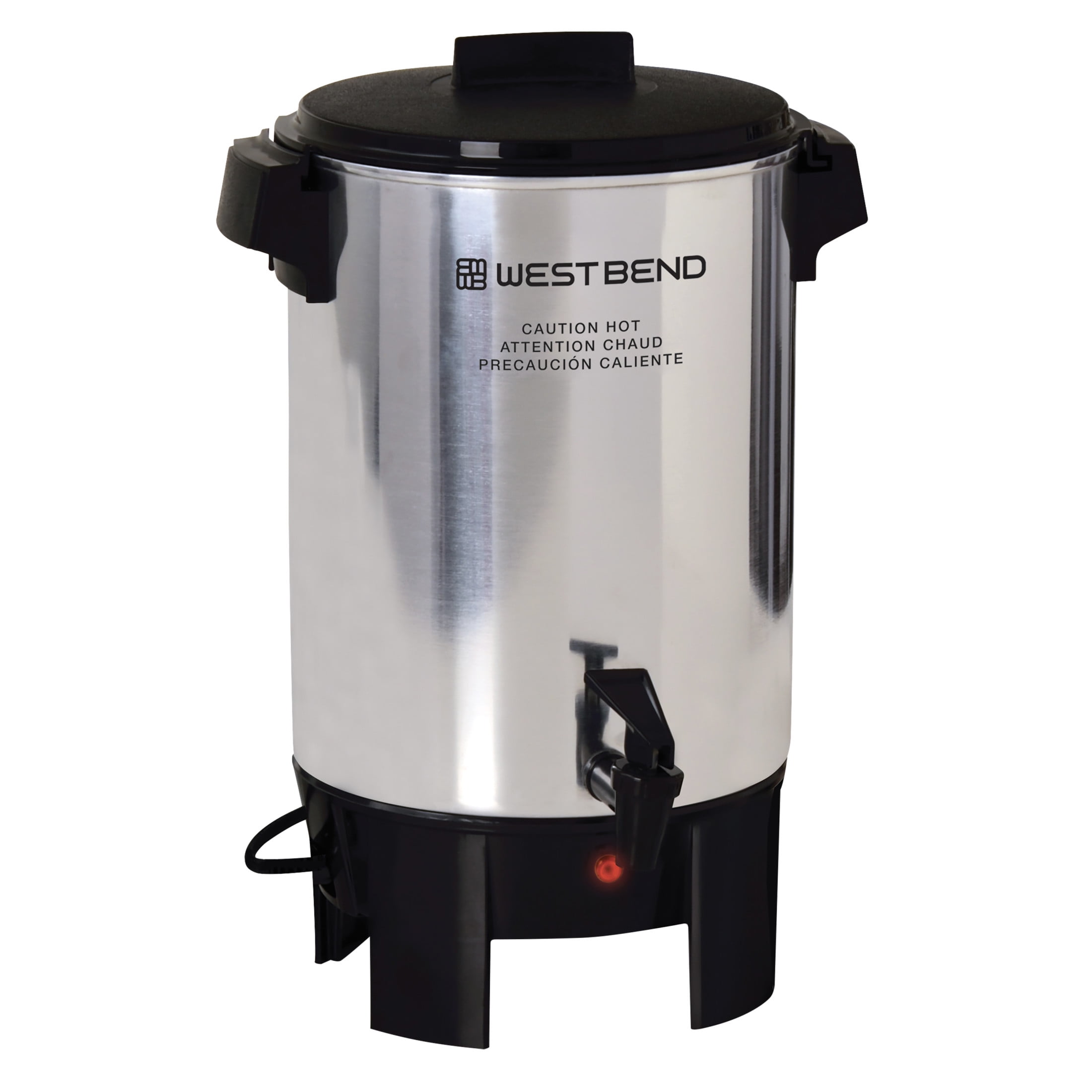 Hamilton Beach 45 Cup Coffee Urn, Stainless Steel, Hot Beverage Dispenser  for Small to Large Groups - Walmart.com