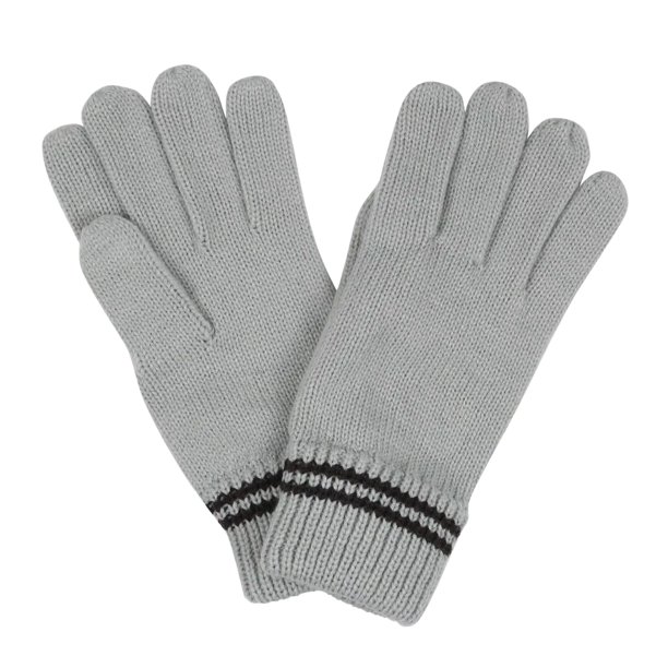 Regatta - Guantes de Invierno para Hombre (Negro, Gris Tormenta)