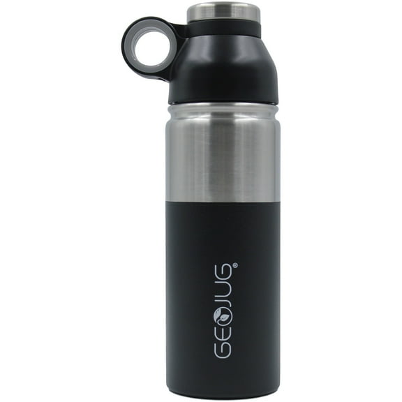 Brentwood Geojug GEOJUG Stainless Steel Vacuum-Insulated Water Bottle (18-Ounce)