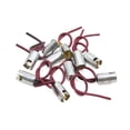 thumbnail image 1 of 10pcs BA9S Portalámparas de Luz Trasera de Camión Coche 1-Hilo Conector de Metal Tono Plata 12V, 1 of 1