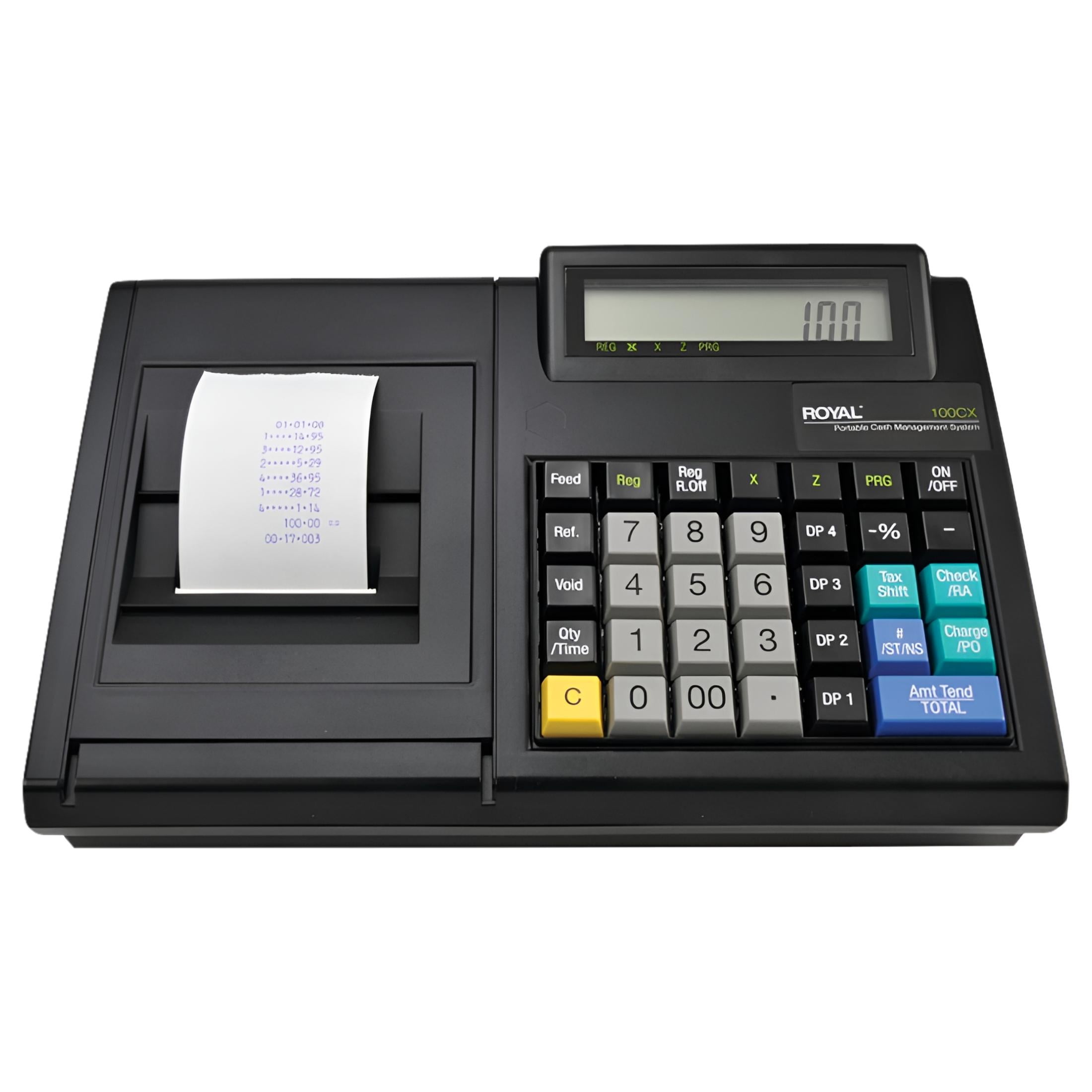 Casio PCR T280 Thermal Cash Register Stylish Black Color 1200 PLU s Walmart
