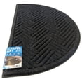 thumbnail image 2 of Apache Mills Heavy Duty Half Round Scraper Mat, 24 x 39 inches, 2 of 3