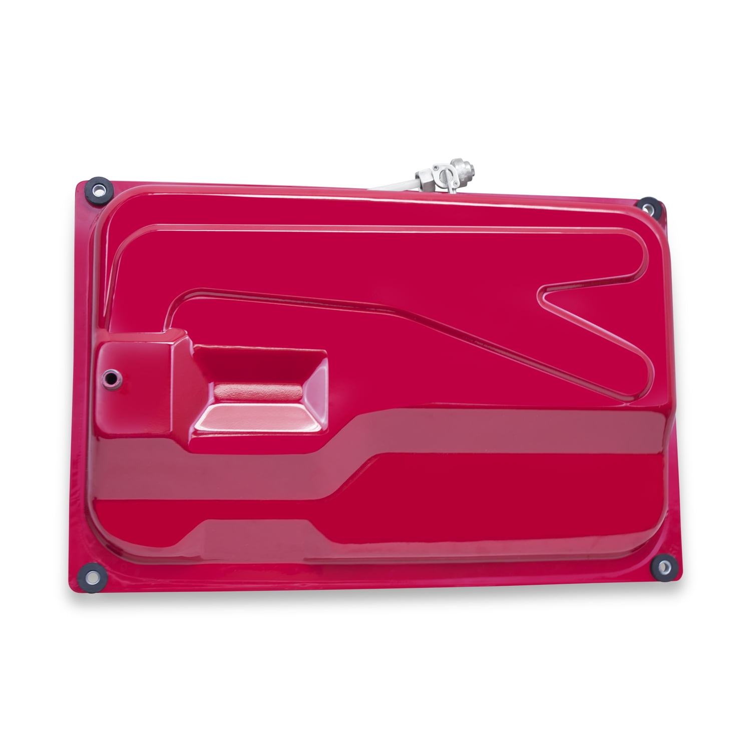 Universal 5 Gallon Generator Gas Fuel Tank Chrome Cap Fuel Petcock