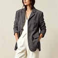 thumbnail image 6 of hlysgo Womens Old Money Aesthetic Jacket Winter Suede Y2K Outerwear Faux Leather Jackets Fall Fashion 2026 Trendy Coats with Pockets Gray,2xL, 6 of 6