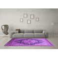 thumbnail image 3 of Ahgly Company Indoor Rectangle Oriental Purple Industrial Area Rugs, 7' x 10', 3 of 4