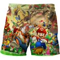 thumbnail image 1 of 2023 Mario Baby Boy traje de baño pantalones cortos niños traje de baño verano pantalones cortos dibujos animados Super Mario bebé traje de baño playa Pants140 heqiyong CONDUJO, 1 of 2