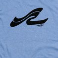 thumbnail image 2 of Sea Ray Black Wave Unisex Adult Heather T Shirt, Light Blue Heather, Large, 2 of 3
