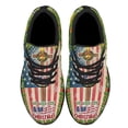 thumbnail image 2 of ChriStan Cross American flag We Wish You Ameri ChriStas Shoes Sneakers Black Size 10, 2 of 7