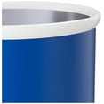thumbnail image 3 of Kraftware Fun Colors Cesta De Basura Ovalada De 14', Azul Real, 3 of 4