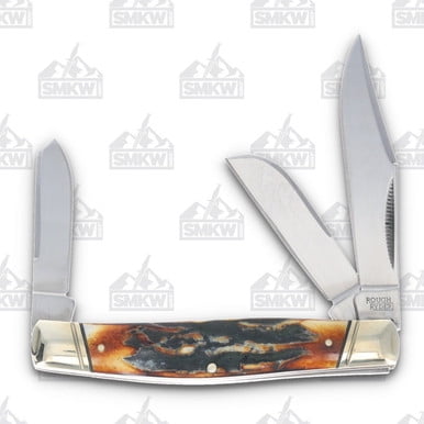 Rough Ryder Knives Rough Ryder Classic Cinnamon Bone Stag Stockman