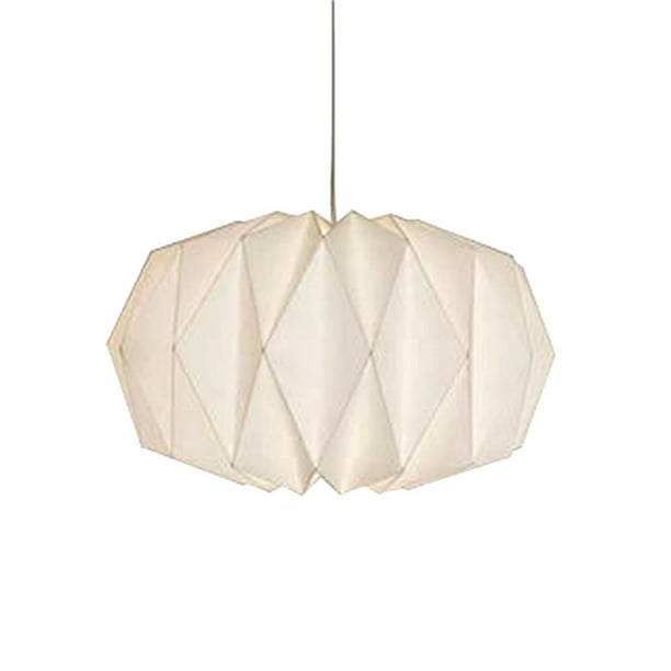 Pantalla de lámpara de araña, pantalla de luz colgante plegable creativa para decoración de sala de estar