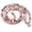 Pink Zebra stone, variant on Women Men 108 Pcs Mala Beads Wrap Bracelet Necklace Yoga Charm Bracelet Natural Gemstone Jewellery