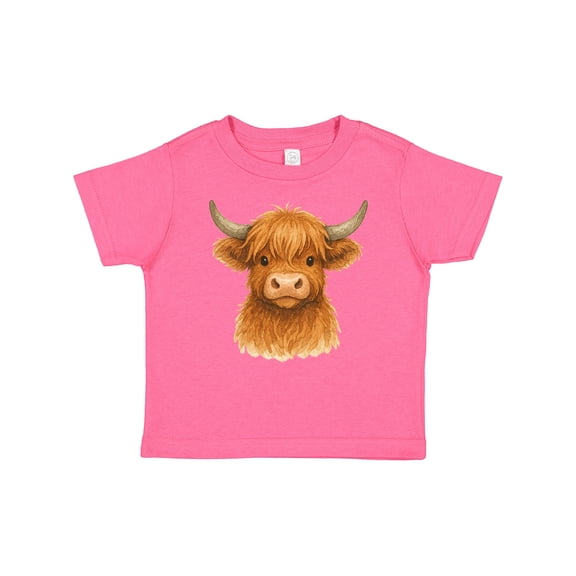 Inktastic Highland Cow Boys or Girls Baby T-Shirt