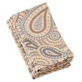 thumbnail image 3 of Saro Lifestyle Cotton And Linen Napkins With Paisley Design (Set of 4), 3 of 5