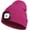 Rose Red, variant on Beanie with Light for Kids, USB Rechargeable Hands Free LED Headlamp Cap Winter Knitted Night Lighted Hat