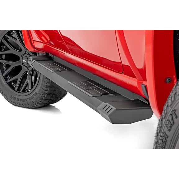 Rough Country HD2 Running Boards for 24-26 Toyota Tacoma | Double Cab - SRB202585