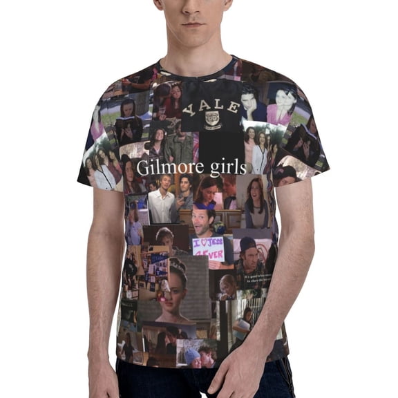 Gilmore Girls Men's T Shirt Summer Casual Fashion Unisex Short Sleeve Graphic Crew Neck Tees Tops