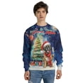 thumbnail image 4 of Merry Christmas and Happy New Year Santa Mastiff Holiday Xmas Winter 2025 All Over Print 3D Sweatshirt Unisex Merch Mastiffs Dog Lover Gifts Idea - 00024, 4 of 6
